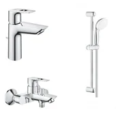 Комплект за баня: тръбно окачване и смесители BauLoop GROHE - Thumbnail 1