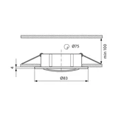 Луна за вграждане OSLO SL515 N/M - Thumbnail 2