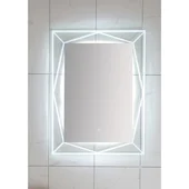 Огледало за баня с вградено LED осветление Карла 60х80см INTER CERAMIC - Thumbnail 1