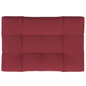 Палетна възглавница, виненочервена, 120x80x12 см, текстил - Thumbnail 6