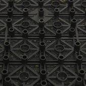 Плочки изкуствена трева, 22 бр, зелени, 30x30 см - Thumbnail 8