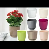 Саксия с клик-подложка Toscana Ф22 см резеда - Thumbnail 2