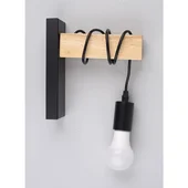 Стенен аплик Светлината на дървото черен мат DREAM LIGHTS - Thumbnail 1