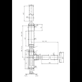 Totem- бутилков сифон 1 1/4" за умивалник - Thumbnail 2