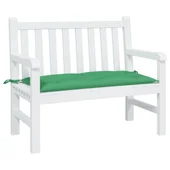 Възглавница за градинска пейка зелена 110x50x7 см оксфорд плат - VL361816 - Thumbnail 3