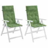 Възглавници за столове с облегалка 2 бр на листа Оксфорд плат - VL361931 - Thumbnail 4