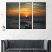 Зелез над океански скали - картина пано за стена - Thumbnail 2