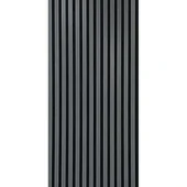 Акустичен панел от MDF 60x275 см Антрацит - Thumbnail 1
