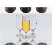 Комплект от 6 чаши за бира 300 мл Floripa - Thumbnail 3