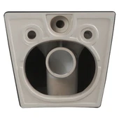 Конзолна тоалетна чиния Tornado черна FORMA VITA - Thumbnail 2