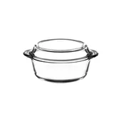 Йенска тенджера с капак 1 л Borcam PASABAHCE - Thumbnail 2