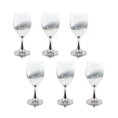 Комплект чаши за аперитив 125 мл 6 бр. Преливащ металик - Thumbnail 1