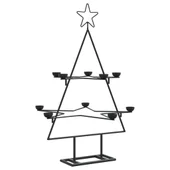 Метална коледна елха с поставки за свещи 75 см - Thumbnail 3