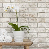 PVC ламперия 25 см 8 мм 2.65 м Rusty Brick VILO - Thumbnail 2