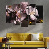 Роса върху черешов цвят - картина пано за стена - Thumbnail 3