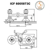 Смесител за вана и душ Куик - Thumbnail 3