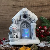 Светеща коледна къща Приказка - Thumbnail 2
