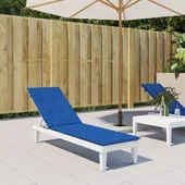 Възглавница за шезлонг кралско синя 105x50x4 см - VL314183 - Thumbnail 1