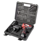 Акумулаторна бормaшина 12 V с аксесоари RDP-CDL09T RAIDER - Thumbnail 5