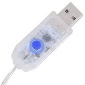 Декоративна фигура на Дядо Коледа с LED, лукс, плат, 90 см - Thumbnail 9