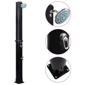 Градински соларен душ 210 см - с душ слушалка и кранче, 40 л - Thumbnail 1