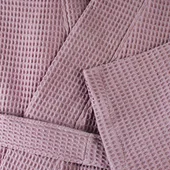 Халат Waffle за SPA размер L/XL лила BULGARIA TEX - Thumbnail 3