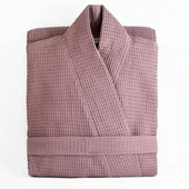 Халат Waffle за SPA размер L/XL лила BULGARIA TEX - Thumbnail 1