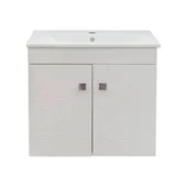 Комплект за баня: горен огледален шкаф + долен шкаф с мивка INTER CERAMIC - Thumbnail 3