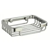 Алуминиева решетъчна сапунерка кош  АСТИ 209 с размери 20х20х10 см - Thumbnail 2