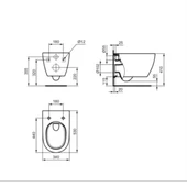 Пакет за вграждане с тоалетна чиния и активатор І.Life O HydroTwist IDEAL STANDARD - Thumbnail 7