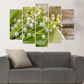 Декорация с момина сълза - картина пано за стена - Thumbnail 3