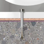 Крепежи за тоалетна S 8 RD 80 WCR  FISCHER - Thumbnail 2