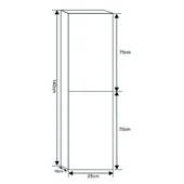 PVC колона за баня ICP 2518 (мостра) - Thumbnail 4