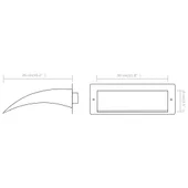 Фонтан за басейн, стомана, 30x9x26 см, сребрист - Thumbnail 7