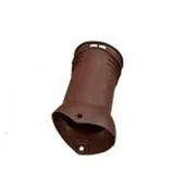 Горна тръба за отдушник DuroVent тъмнокафява BRAMAC - Thumbnail 1