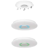 LED музикален плафон 24W 4000K Ф400 Bluetooth Plastic - Thumbnail 3