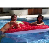 Надуваем дюшек Ягода Strawberry Island 168х142 см INTEX - Thumbnail 2