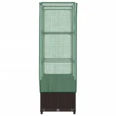 Повдигната леха с покривало, 80x40x138 см - Кафяв сандък - Thumbnail 5