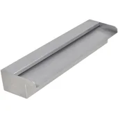 Правоъгълен фонтан за басейн, 45 см - стомана - Thumbnail 2