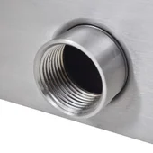 Правоъгълен фонтан за басейн, 45 см - стомана - Thumbnail 5