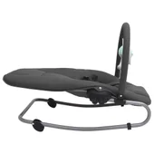 Бебешки шезлонг, антрацит, стомана - Thumbnail 5