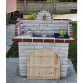 Градинска мивка с алпака корито Глиц 135x120x60 см РАЙМАР - Thumbnail 14