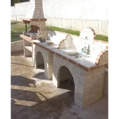 Градинска мивка с алпака корито Глиц 135x120x60 см РАЙМАР - Thumbnail 7