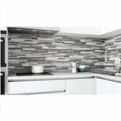 Облицовъчна плочка 17x52 см Azteca Grafito ECOCERAMIC - Thumbnail 2