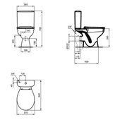 Моноблок с биде Ulysse S VIDIMA - Thumbnail 2