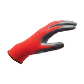 Монтажни ръкавици Wurth Red Nitril, размер 9 - Thumbnail 2