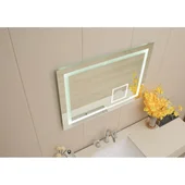 Огледало за баня с LED осветление 60x80 см ICL 1899 INTER CERAMIC - Thumbnail 4