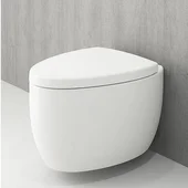 Тоалетна чиния с капак и биде ETNA бял гланц BOCCHI - Thumbnail 1