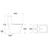 Моноблок ICC 7837 P UF INTER CERAMIC - Thumbnail 2