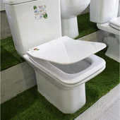 Моноблок задно оттичане със седалка 61х36,5х78.5см INTER CERAMIC - Thumbnail 2